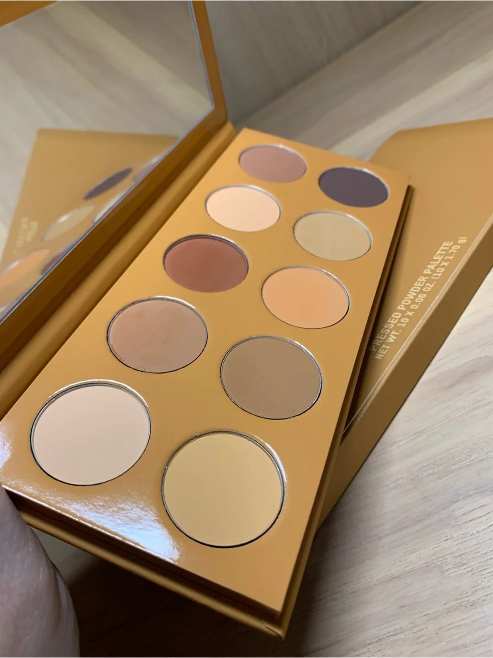 KKW Beauty Honey Matte Eyeshadow Palette – Beige, Tan, Brown Shades